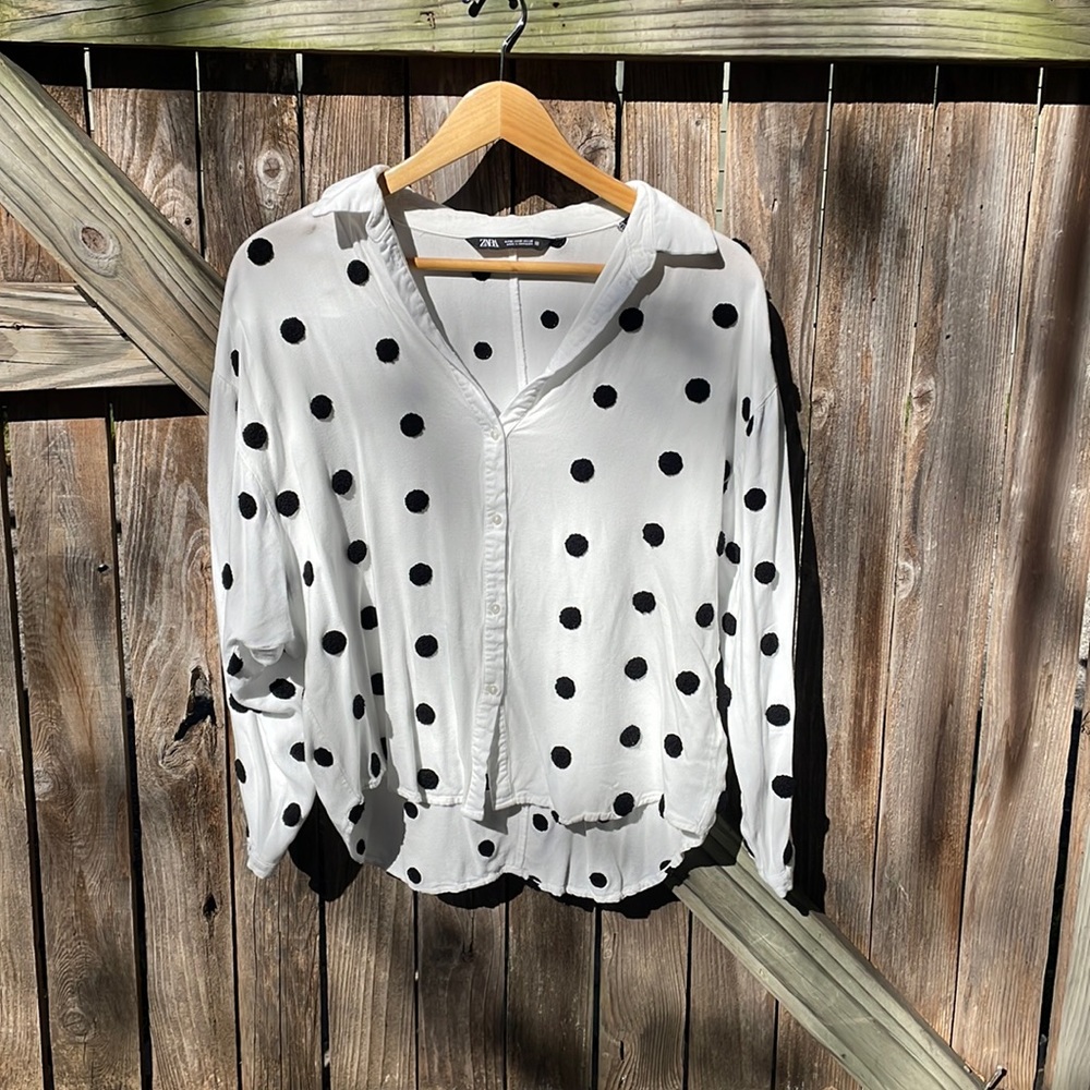 Polka dot shirt
